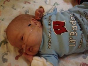 Rory on Day 133 – day before discharge!